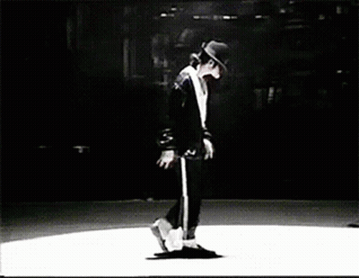 A Black And White Photo Of A Man Dancing GIF