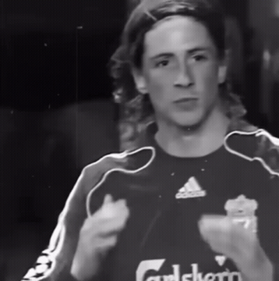 A Black And White Photo Of A Man Wearing An Adidas Jersey GIF