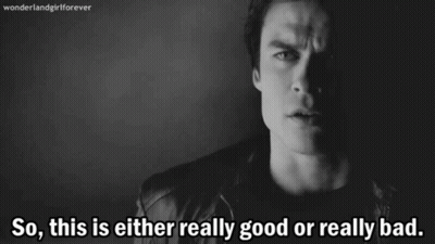 A Black And White Photo Of A Man With A Caption That Says So This Is Either Really Good Or Really Bad GIF