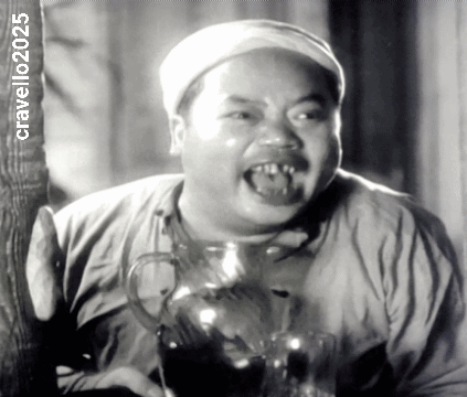 A Black And White Photo Of A Man With A Pitcher With The Year 2025 On The Bottom GIF