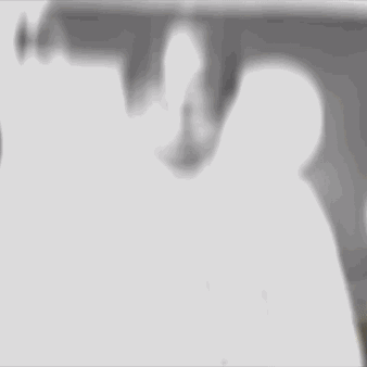 A Black And White Photo Of A Man With Dreadlocks Wearing A White Shirt Giving The Middle Finger . GIF