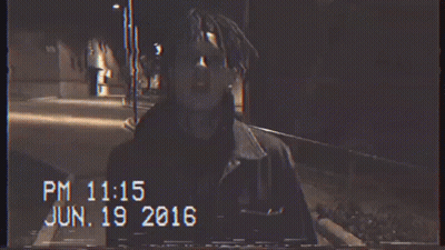 A Black And White Photo Of A Man With The Date Jun 19 2016 On The Bottom GIF