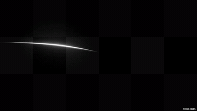 A Black And White Photo Of A Pair Of Ear Buds With The Words Thinkfiles Written On The Bottom GIF