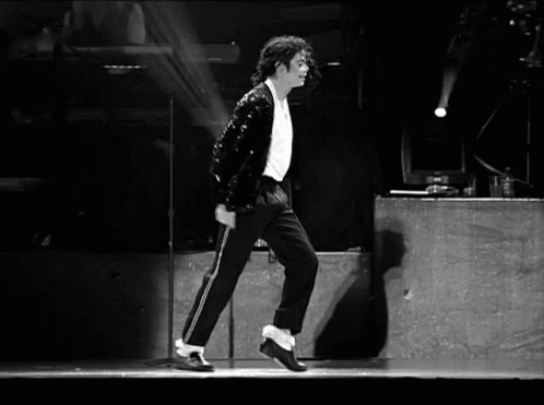 Black And White Person Dancing GIF