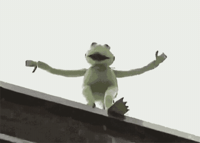 A Black And White Photo Of A Person Standing In A Room With A Blurred Background . GIF