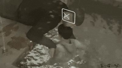 A Black And White Photo Of A Person With The Name Shaun GIF