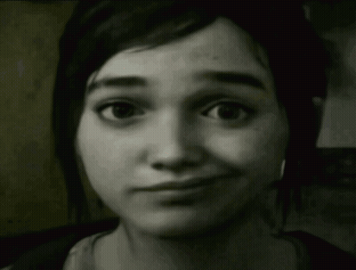 A Black And White Photo Of A Woman 'S Face With A Serious Look On Her Face GIF