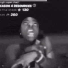 A Black And White Photo Of A Woman With A Shocked Look On Her Face .. GIF