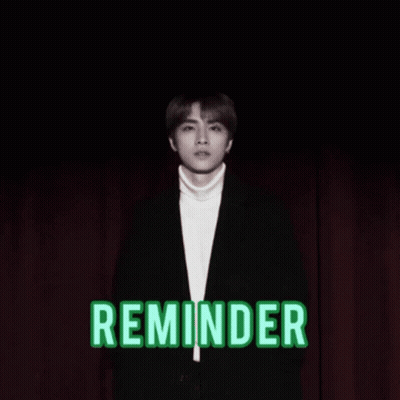 A Black And White Photo Of A Young Man With The Word Reminder On The Bottom GIF