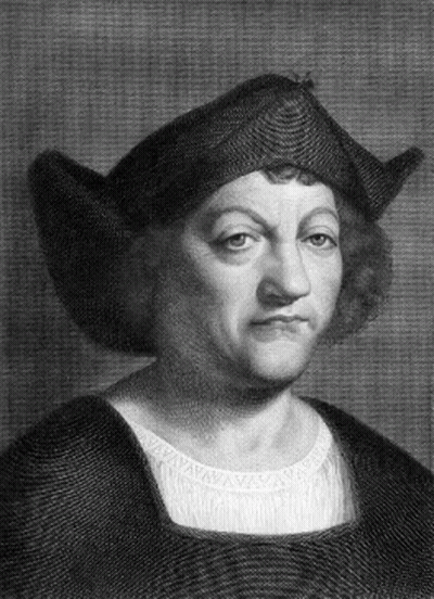 A Black And White Portrait Of A Man Wearing A Hat And A Dress . GIF