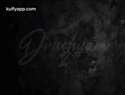 A Black And White Poster For A Movie Called Drughyam GIF