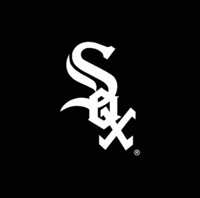 A Black And White Sign That Says Sox Win On It GIF