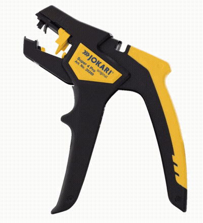 A Black And Yellow Tool That Says Yokari Super 4 Pro Original On It GIF