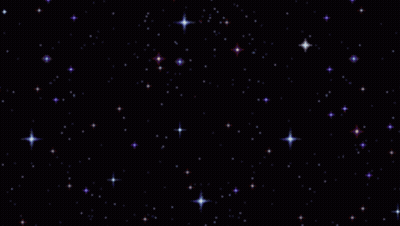 A Black Background With A Lot Of Stars Floating In The Air GIF