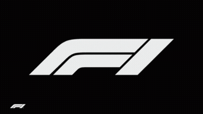 A Black Background With A White And Red F Logo GIF