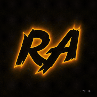A Black Background With A Yellow Arrow And The Number 21 GIF