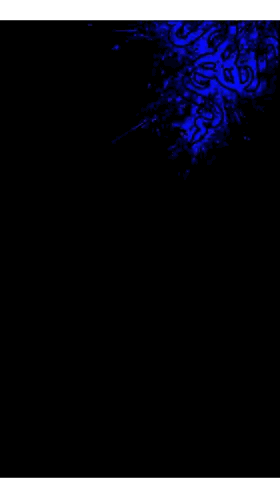 A Black Background With Orange Swirls And The Word Razer Sticker