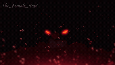 A Black Background With Red Bubbles And The Name The_female_rose On It GIF