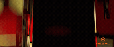 A Black Background With Red Lines And The Word Regal On The Bottom GIF