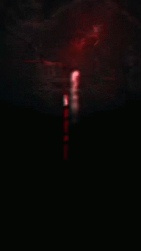 A Black Background With Red Text That Says " Can T You Feel My Heart " GIF