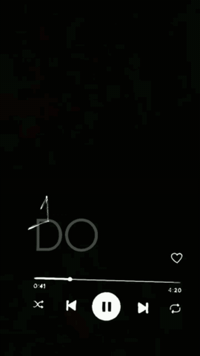 A Black Background With The Word Dodo And A Crown On It . GIF
