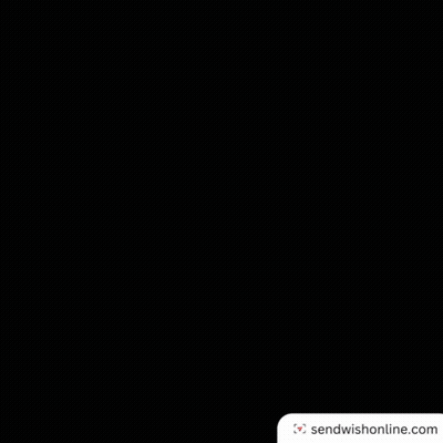 A Black Background With The Words Thank You Surrounded By Confetti GIF