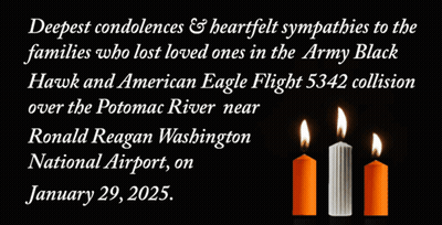 A Black Background With Three Candles And The Date January 29, 2025 GIF
