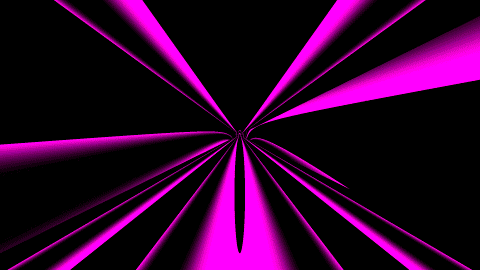 A Black Background With Turquoise Lines Coming Out Of It GIF