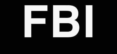 A Black Background With White Letters That Say Fbi Most Wanted In Red GIF