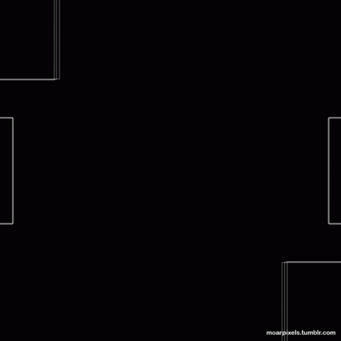A Black Background With White Lines And A White Circle In The Middle GIF