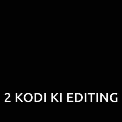 A Black Background With White Text That Says Edit By Syed Ali Ahmad Qadri 2 Kodi Ki Editing GIF