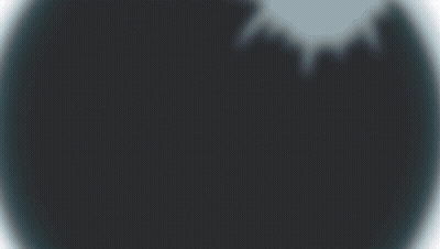 A Black Circle With A Shadow Of A Tree On It . GIF