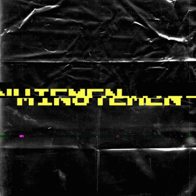 A Black Plastic Bag With The Words Minuitemen Written On It GIF