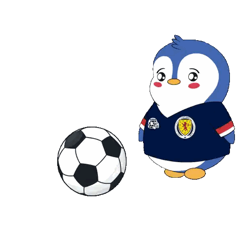 A Black Soccer Ball With A White Stripe On The Side Sticker