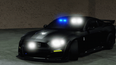 A Black Sports Car With The Number 1 On The Front GIF