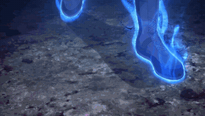 A Blue And A Pink Background With A Few Lines GIF
