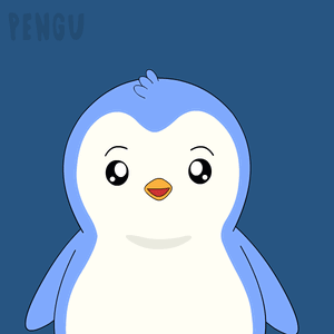 A Blue And White Penguin With The Words Idk Behind It GIF