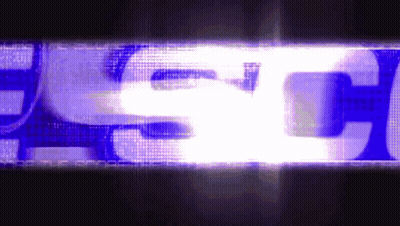 A Blue And White Sign With The Letters S And H GIF