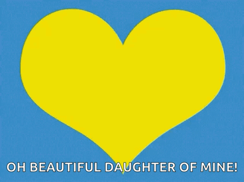 A Blue And Yellow Sign That Says Good Morning Sunshine GIF