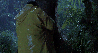 A Blue Background With A Few Drops Of Water GIF