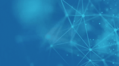 A Blue Background With A Grid Of Lines And Dots GIF