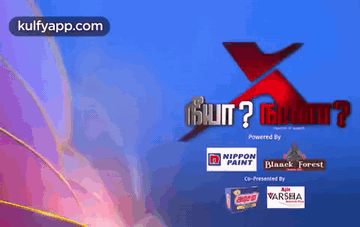 A Blue Background With A Red X And The Words Nippon Paint On It GIF