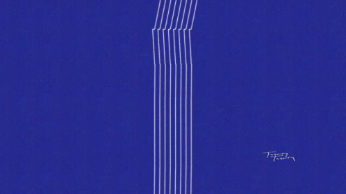 A Blue Background With A White Wave And The Name Taylor On It GIF