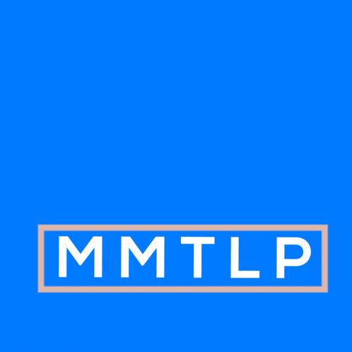 A Blue Background With The Words Bluesheets Mmtlp Written In Yellow GIF