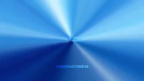 A Blue Background With The Words Chromastone10 Written On It GIF