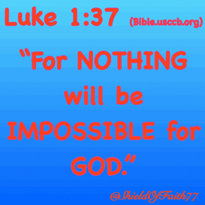 A Blue Background With The Words " Nothing Be Ible For D " On It GIF