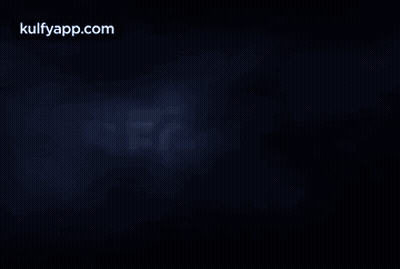 A Blue Background With The Words The Mystery Begins GIF