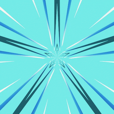 A Blue Background With White Lines And A Star In The Middle GIF