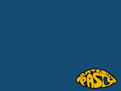 A Blue Background With Yellow Numbers 11 And Paste Pasty GIF