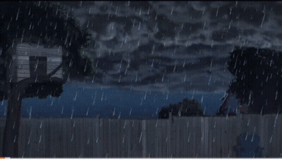 A Blue Cartoon Character Holding A Red Ball And An Orange Cartoon Character Standing Next To Each Other GIF